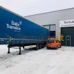 tentas sunkvezimio priekabai