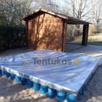 Tentas-smelio-dezei-uzdengti