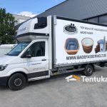reklama ant furgono sonu